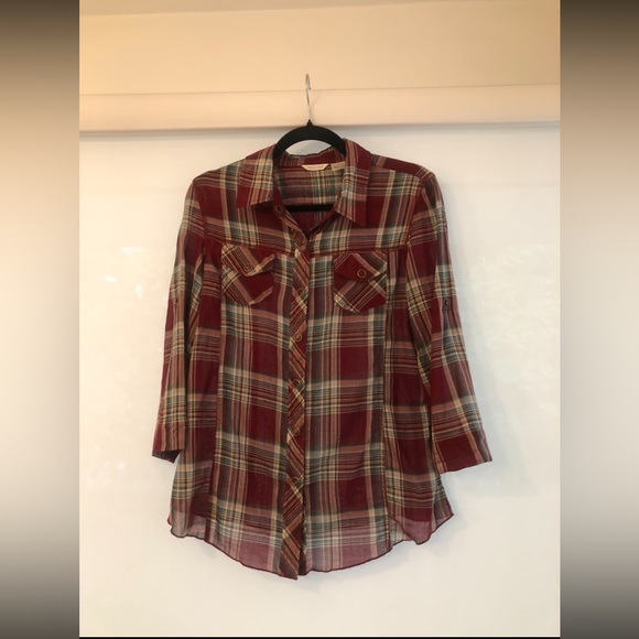 Maurices plaid shirt - Picture 1 of 4